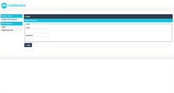 Desktop Screenshot of client.mediasharesuite.com