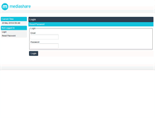 Tablet Screenshot of client.mediasharesuite.com
